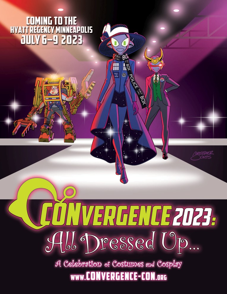CVG2023 All Dressed up poster